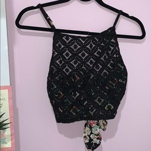 Free People lace top! Very pretty detailing!